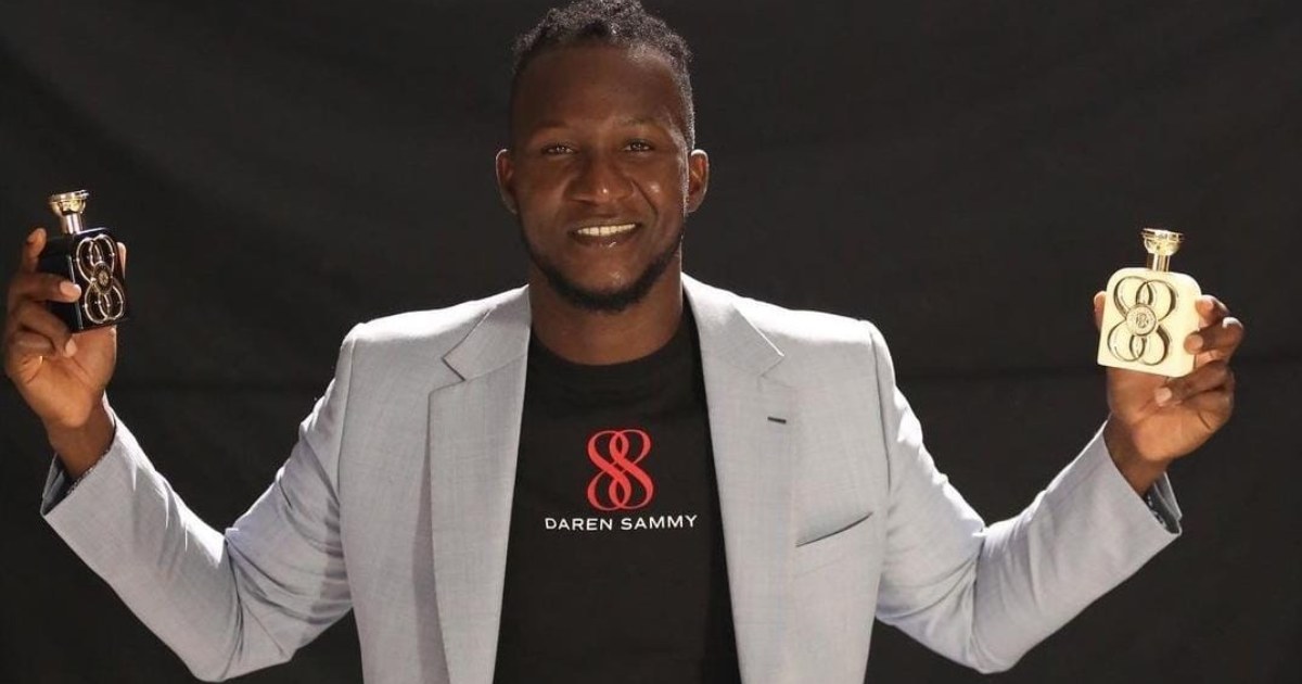 Daren Sammy gets his own perfume