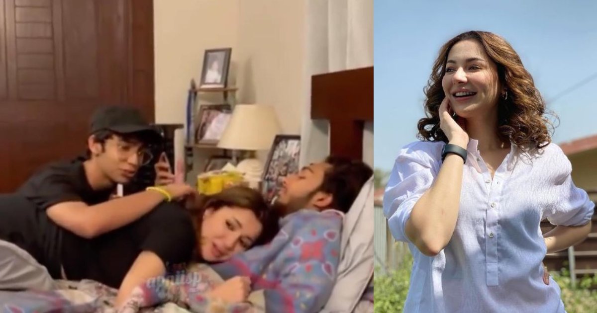 Hania Aamir receives backlash on a video with Wajahat brothers, deletes it later