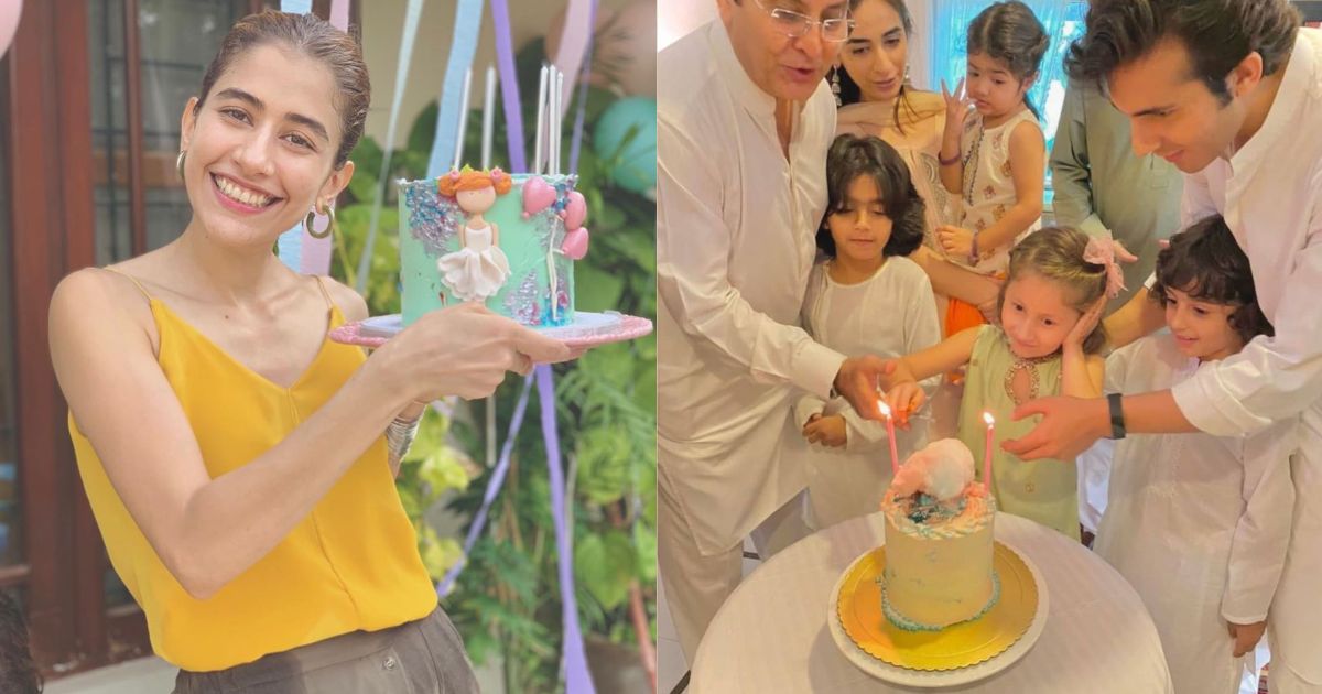 Syra Yousuf, Shahroz Sabzwari celebrate birthday of their daughter Nooreh