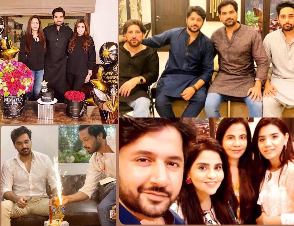 Humayun Saeed gets birthday surprise on set, fans flood him with gifts