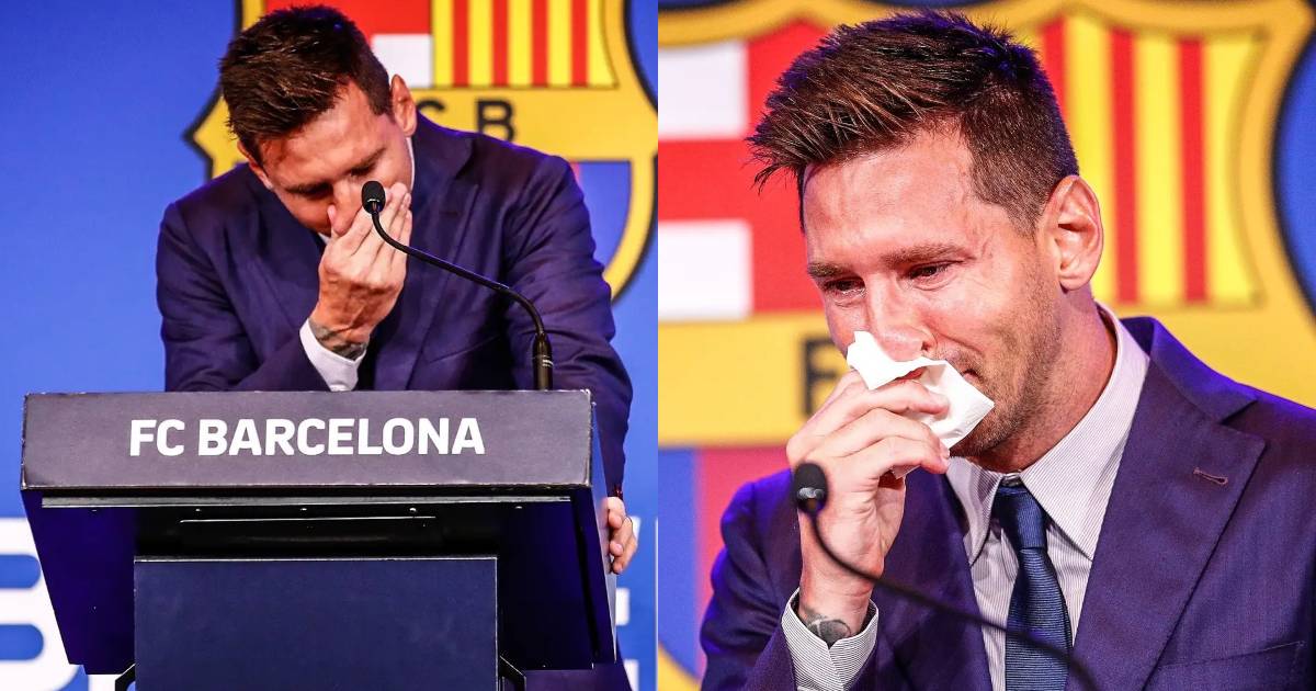 Tears and standing ovation mark Messi’s farewell to Barcelona