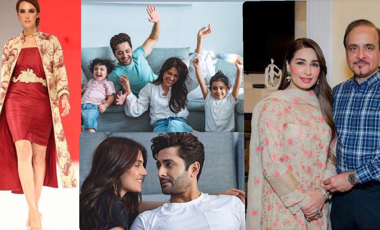 Ayeza, Danish host a lavish bash for daughter Hoorain, Reema and Nadia adore