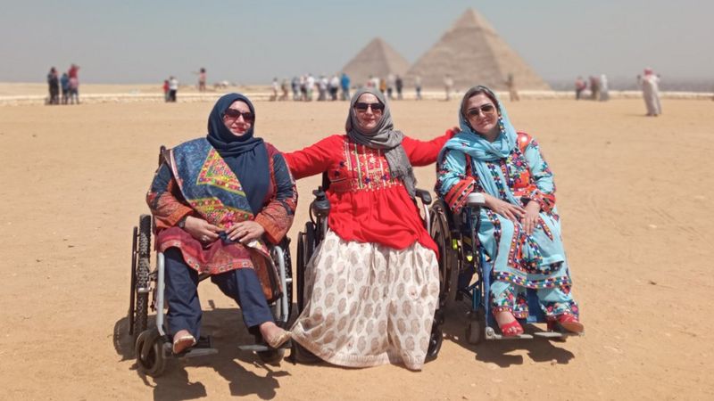 ‘A physically challenged girl doesn’t need anyone,’ three Pakistanis on solo trip to Egypt