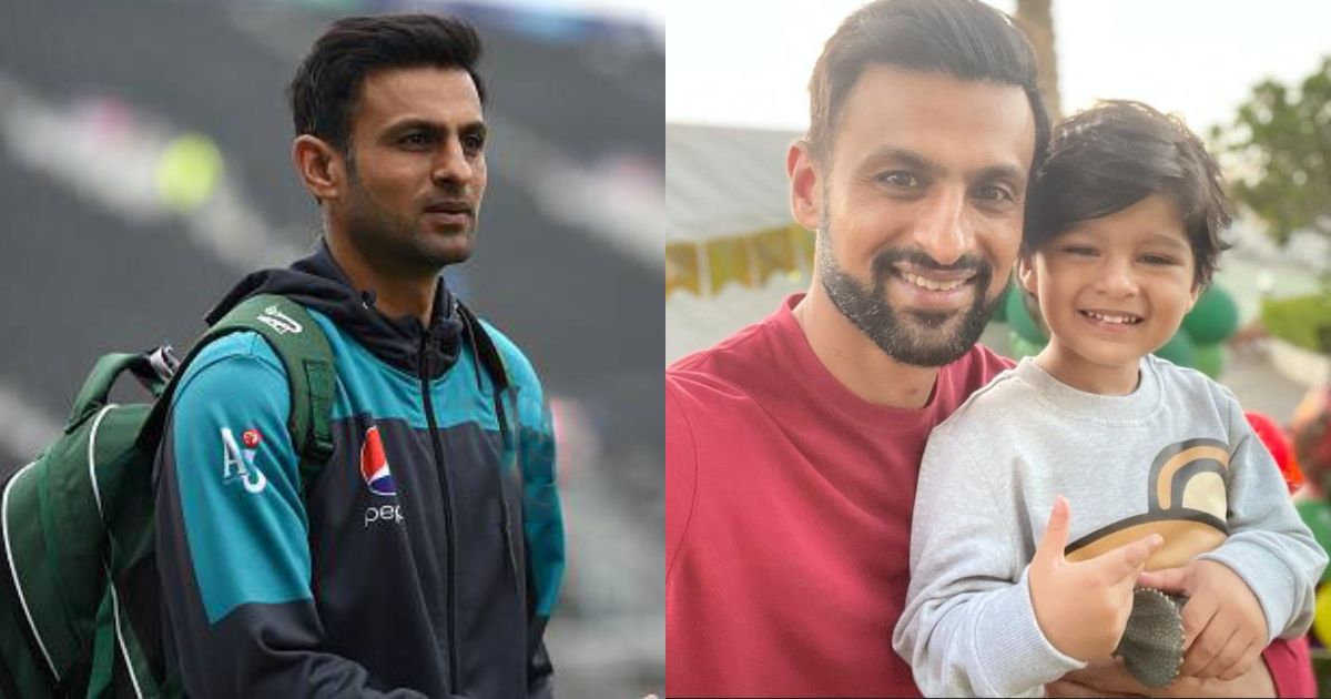 Shoaib Malik to fly for Dubai to be with ailing son Izhaan