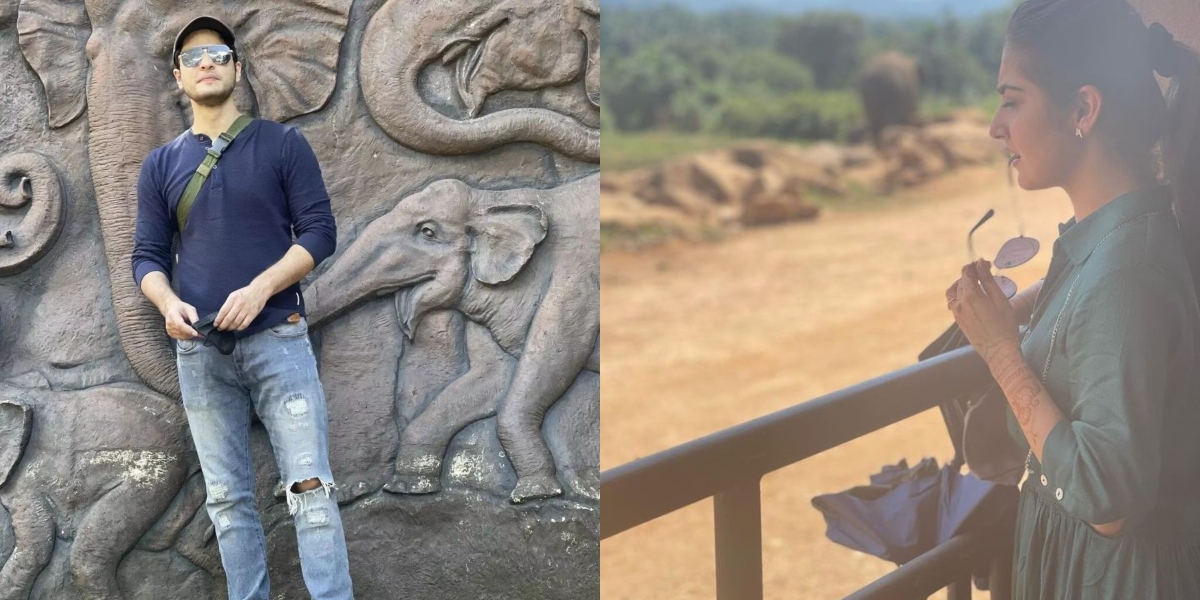 Arez Ahmed, Hiba Bukhari ooze couple goals in honeymoon pictures