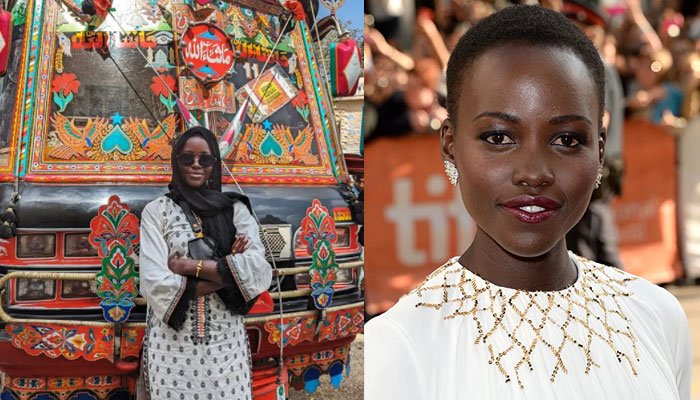 Black Panther star Lupita Nyong'o takes a trip around Karachi, loves the desi groove
