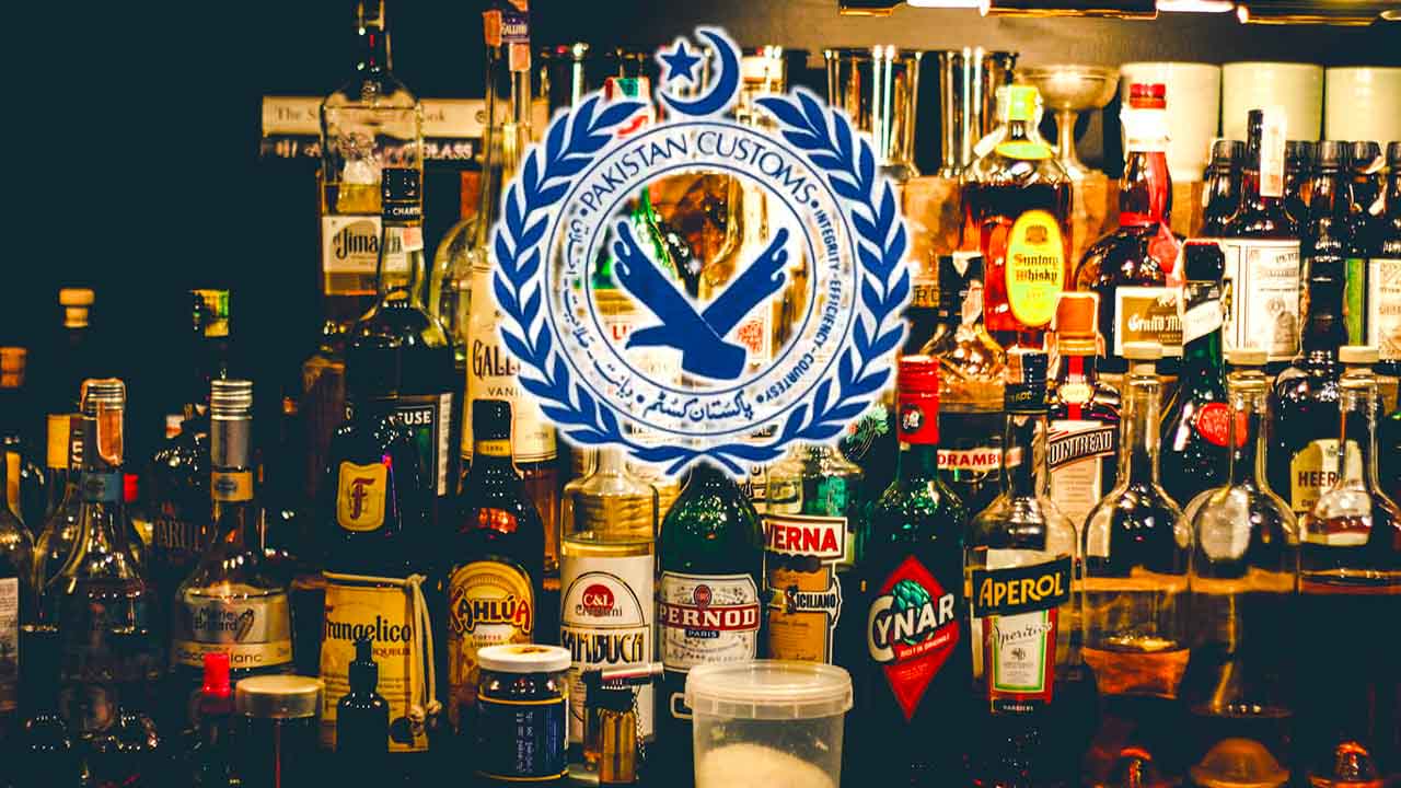 Customs seizes smuggled liquor worth Rs6.48 million in Karachi