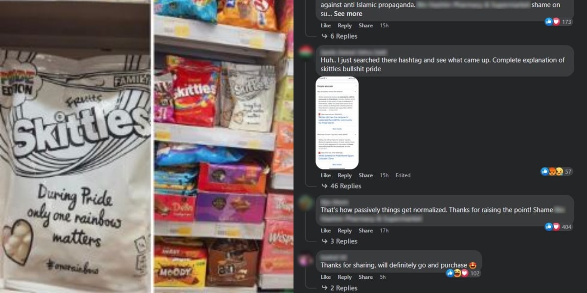 'Against Islam, we live in Pak not the west,' Karachi woman wants store to remove Skittles 'Pride Edition'