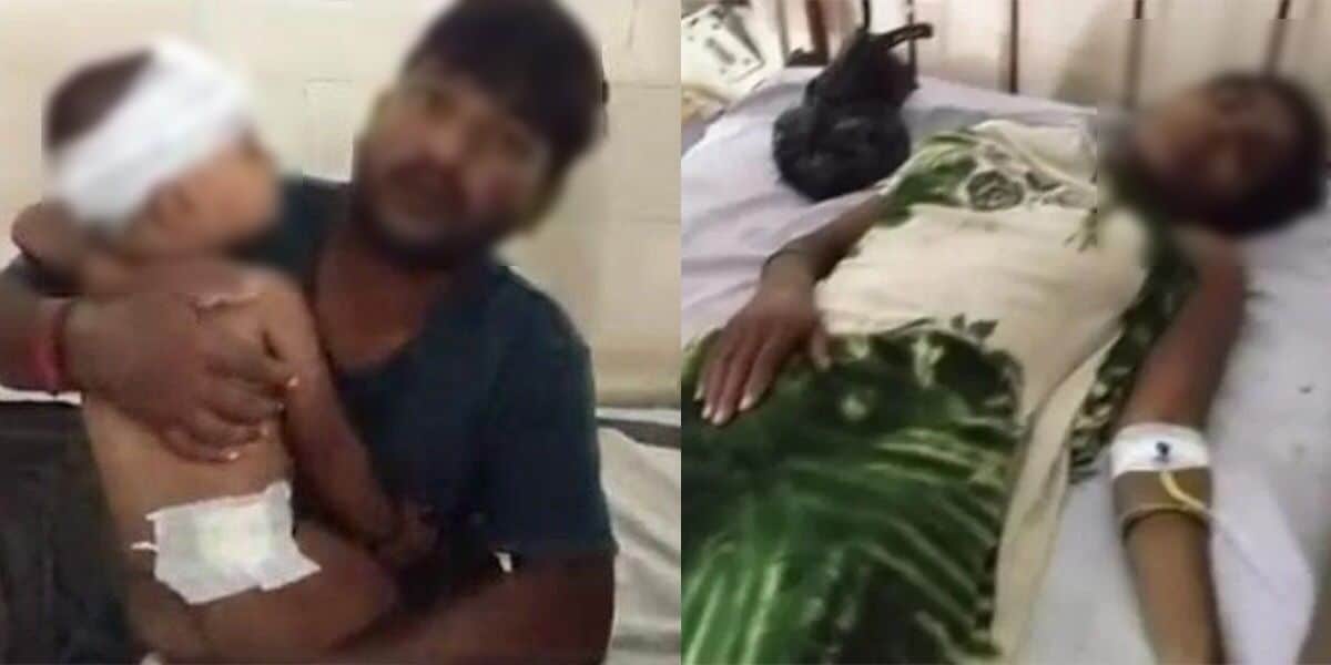 Mother fights tiger with bare hands to save her baby