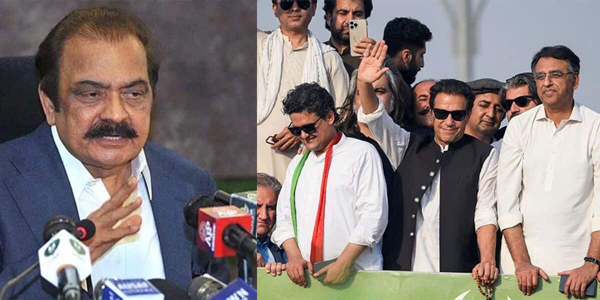 ‘Jab yeh long march ke liye aayeinge, iss ko pakar kar ulta kardeinge’: Rana Sanaullah warns Imran Khan