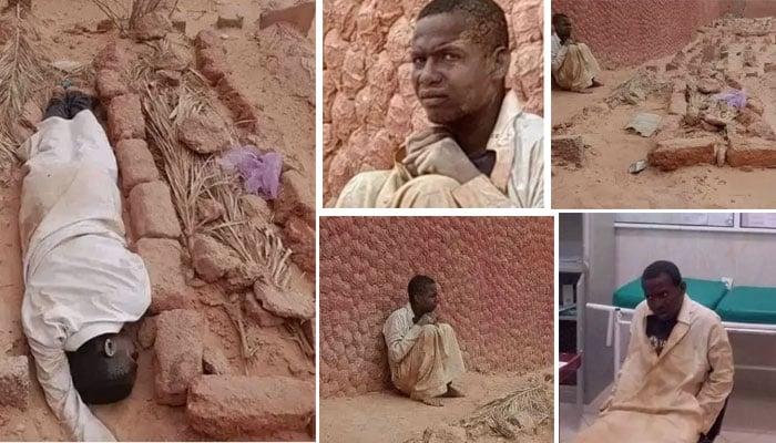 Grieving son spent two years of his life at mother’s grave