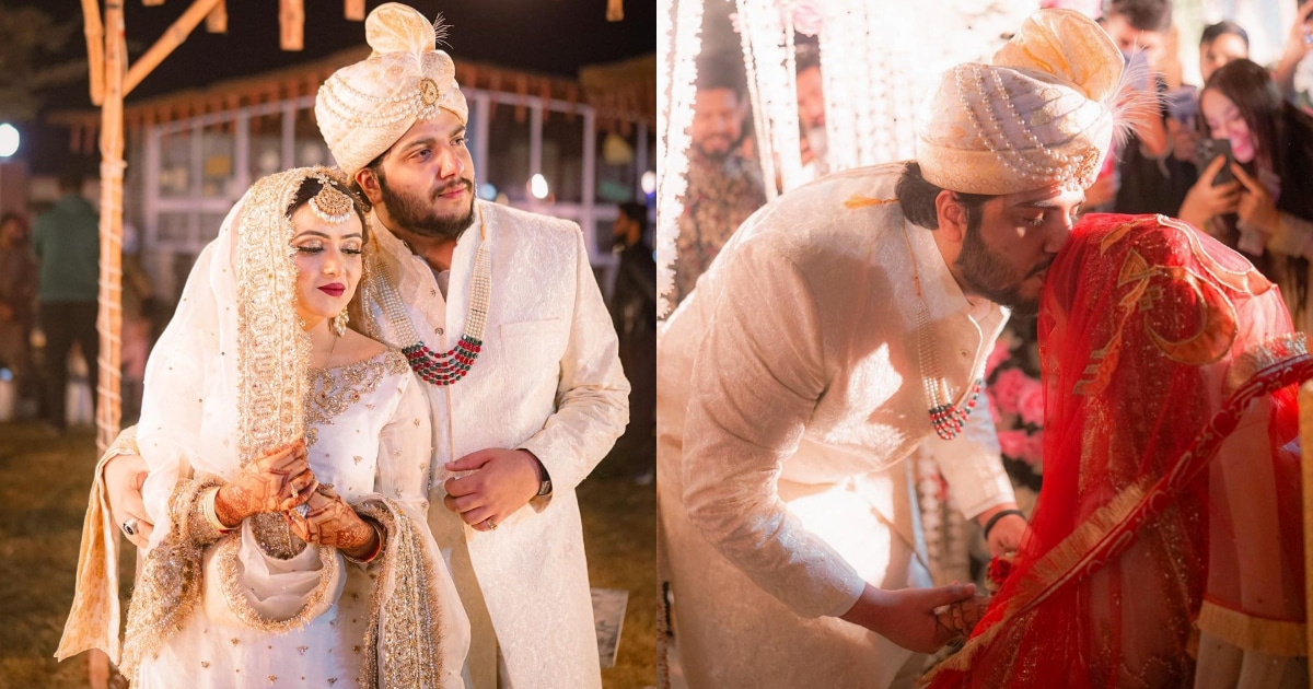 Inside the glamorous wedding of TikTok stars Sehar Hayat, Sami Rasheed