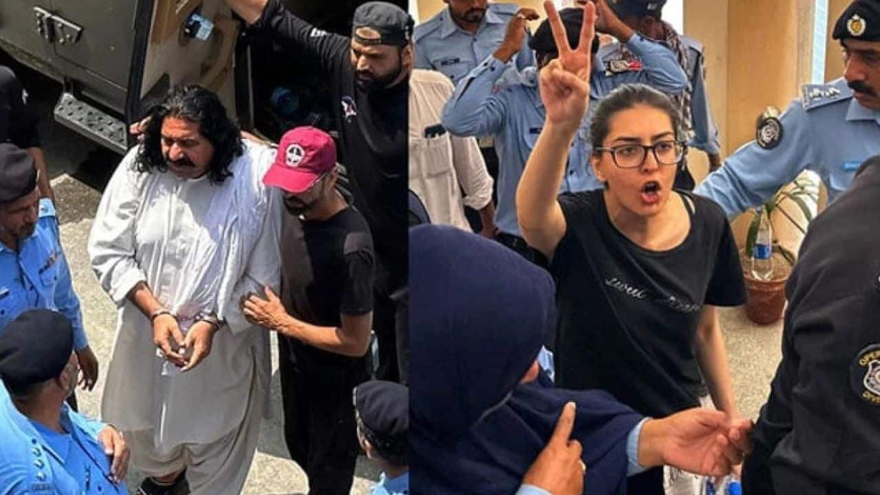 Bara Kahu police rearrest Imaan Mazari outside Adiala Jail