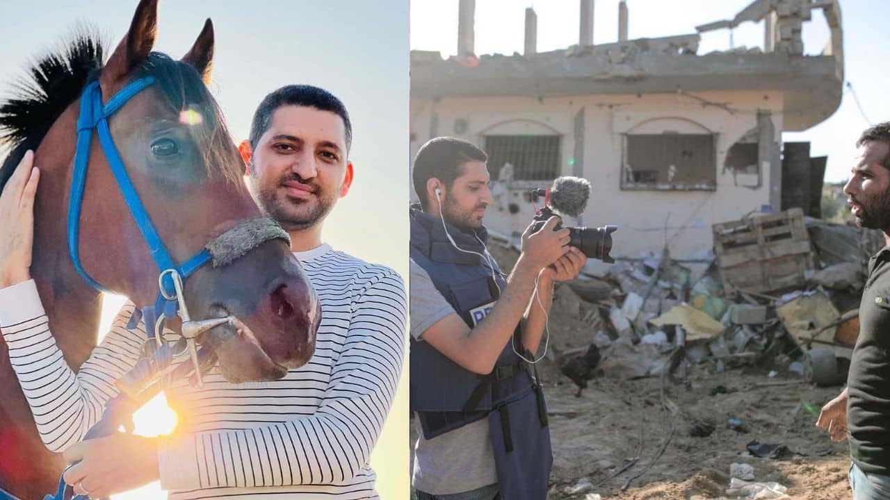 Gaza journalist Roshdie Sarraj martyred after Israel airstrike hits his home