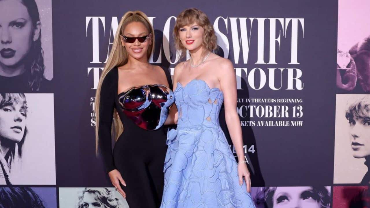 ‘Treaty of Versailles for stan Twitter’: Beyonce, Taylor Swift pose together at Eras Tour movie premiere