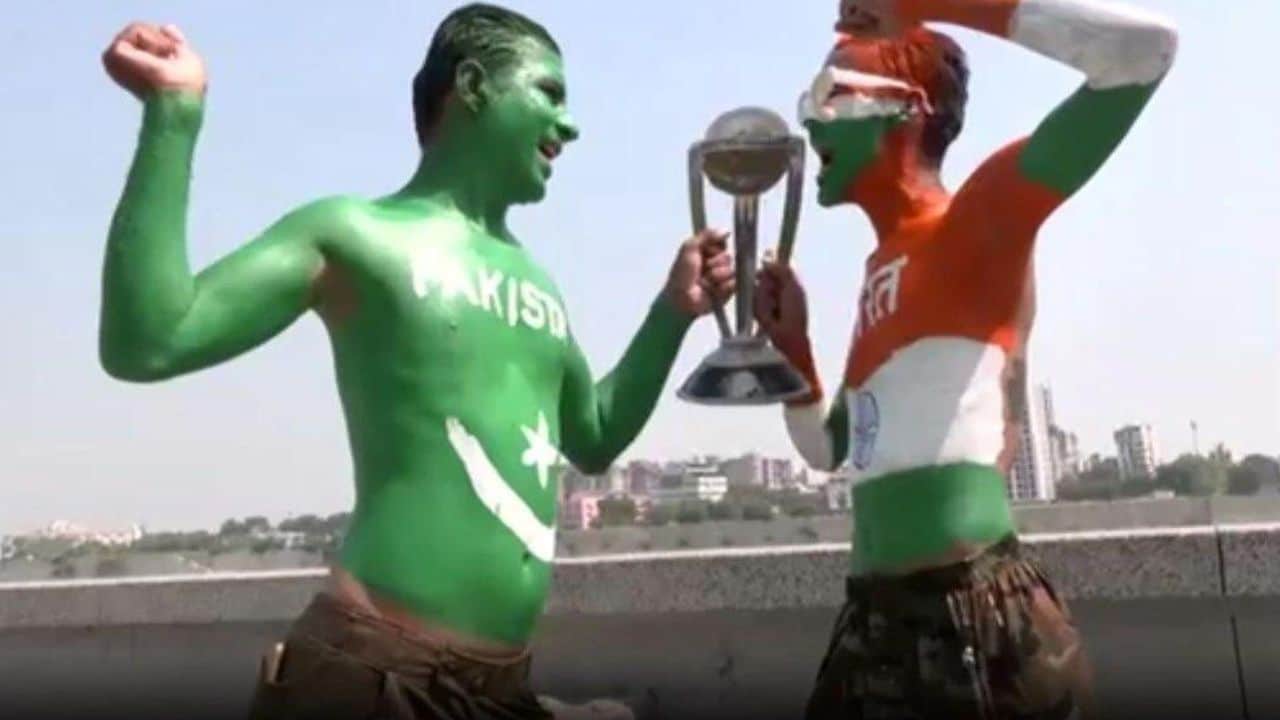 Are cricket lovers staying in hospitals in Ahmedabad instead of hotels?