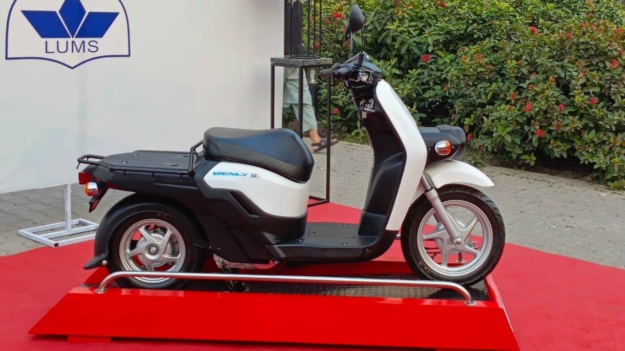Honda unveils its first electric bike in Pakistan 