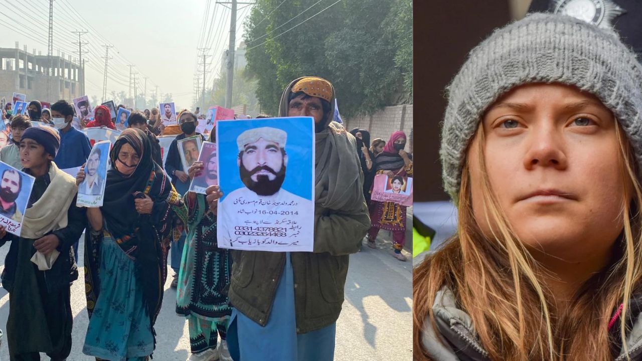 Climate activist Greta Thunberg commends Baloch protestors; Islamabad police gets trolled in replies