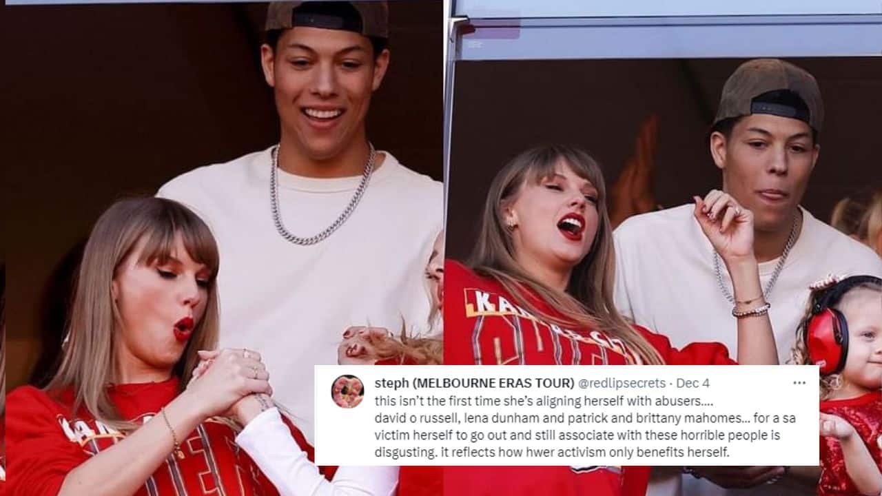 ‘Anti hero’ Taylor Swift sparks outrage for befriending  allegedassaulter Jackson Mahomes
