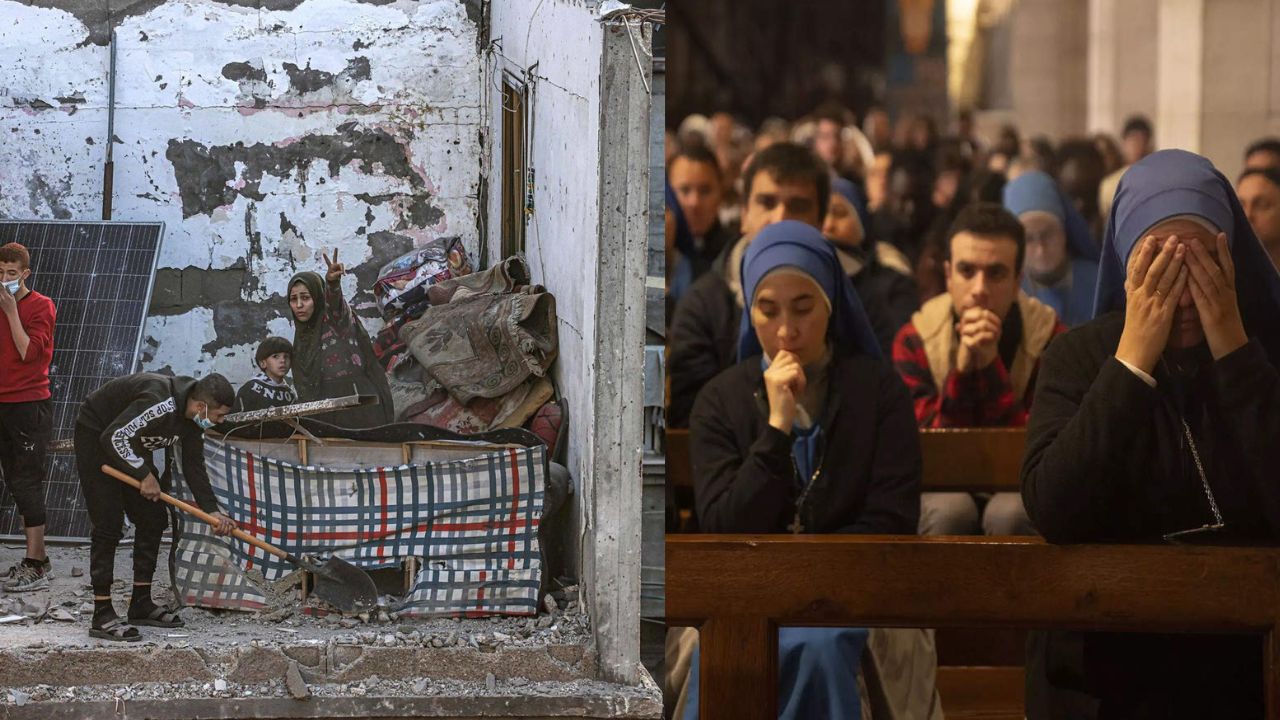 Palestinians feel ‘no joy’ as Israel bombs Gaza on Christmas