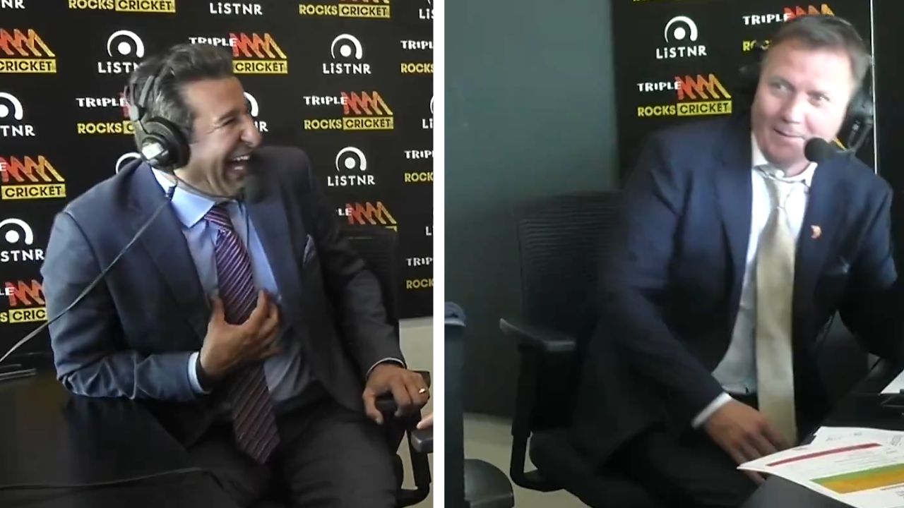 Wasim Akram teaching Aussie commentators to pronounce ‘Fakhar’ is the funniest thing you will see