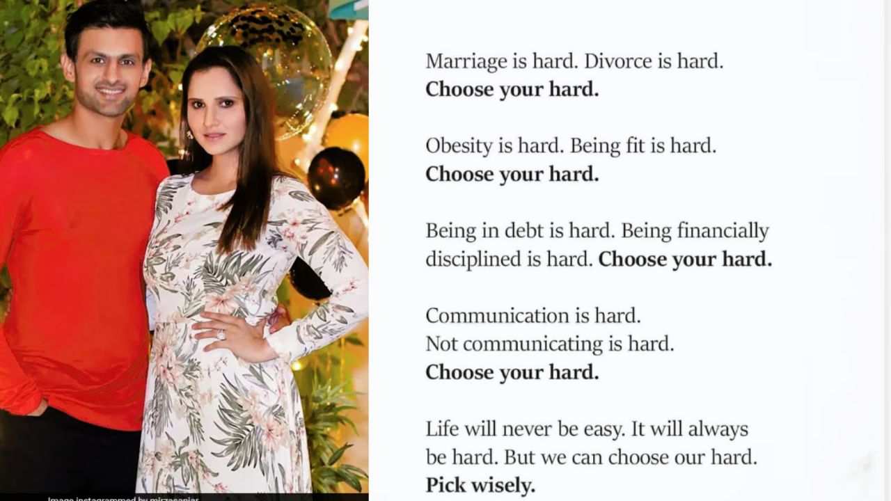Sania Mirza shares yet another cryptic post about divorce