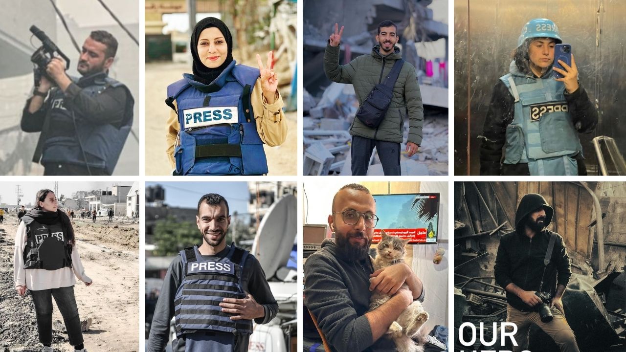 Motaz is now in Qatar but others are still in Gaza. Here is who you should follow for updates on the genocide