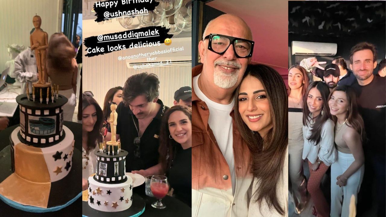 Pictures: Ushna Shah’s birthday and her star guest list