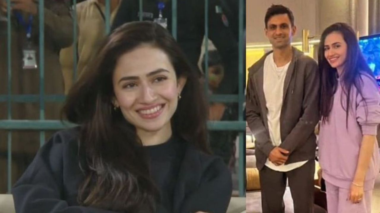 Sana Javed shows up at Multan stadium to cheer on Shoaib Malik