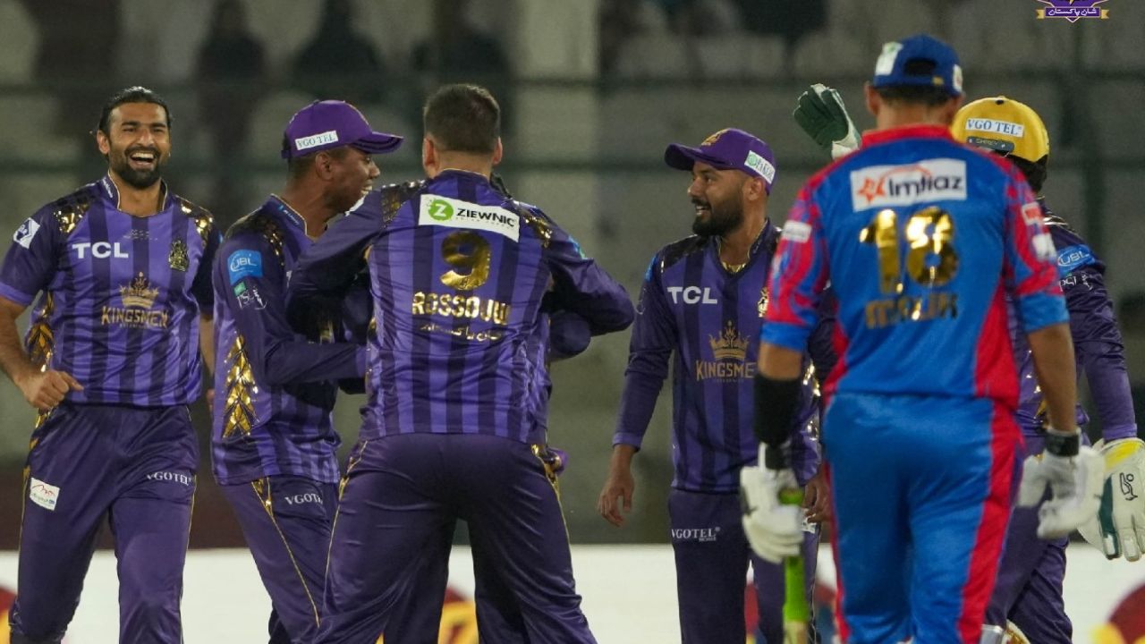PSL 9: Quetta Gladiators defeats Karachi Kings by 5 wickets after a thriller match