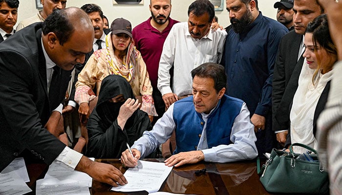 Imran Khan, Bushra Bibi sentenced to 7 years each in ‘un-Islamic nikah’ case