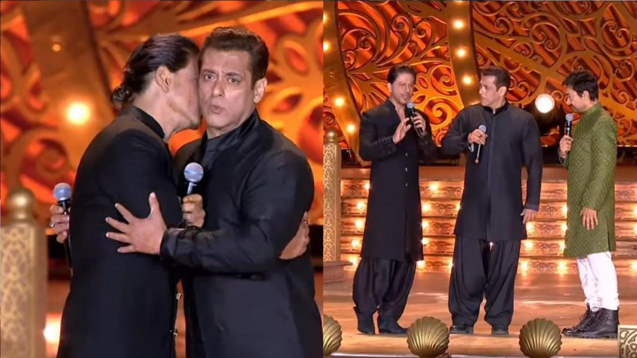 SRK, Salman trade jibes at Ambani bash as Aamir watches