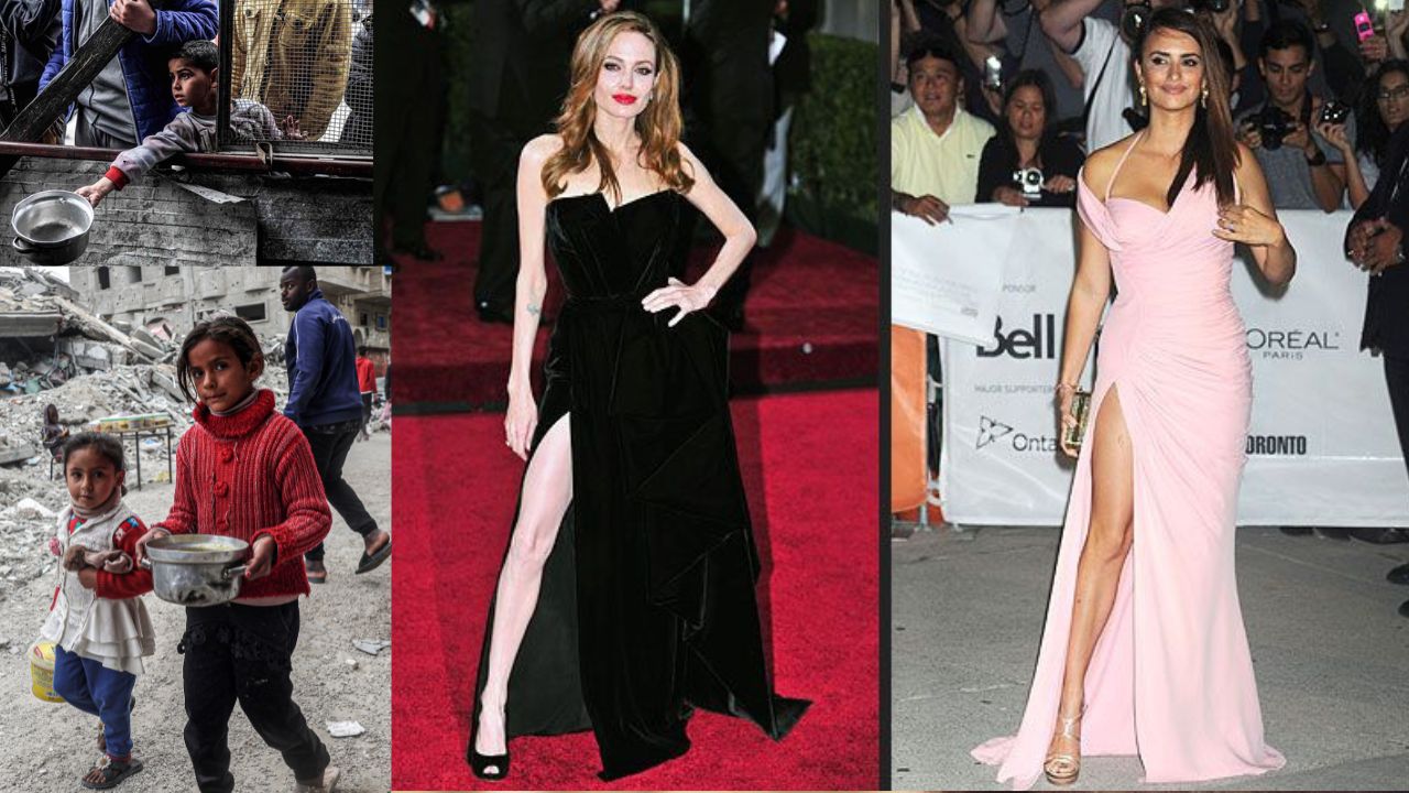 Penelope Cruz, Angelina Jolie shed light on famine in Gaza