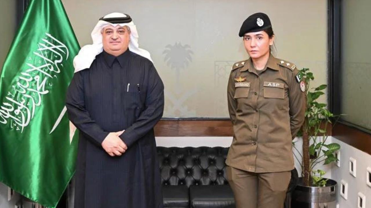 ASP Sheharbano to be given treat by Saudi royalty for her bravery