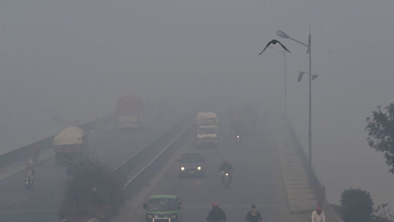 Do you know what were the top three most polluted countries in 2023?