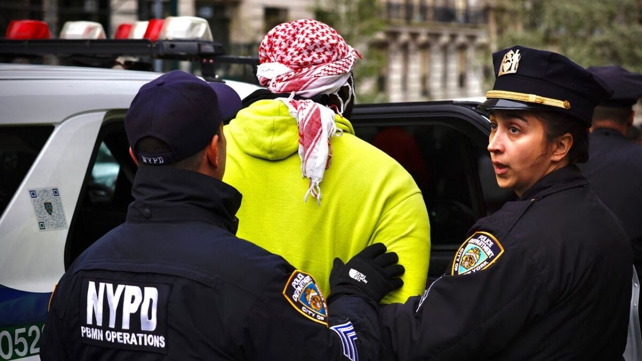 A hundred pro-Palestinian protesters arrested at New York’s Columbia University