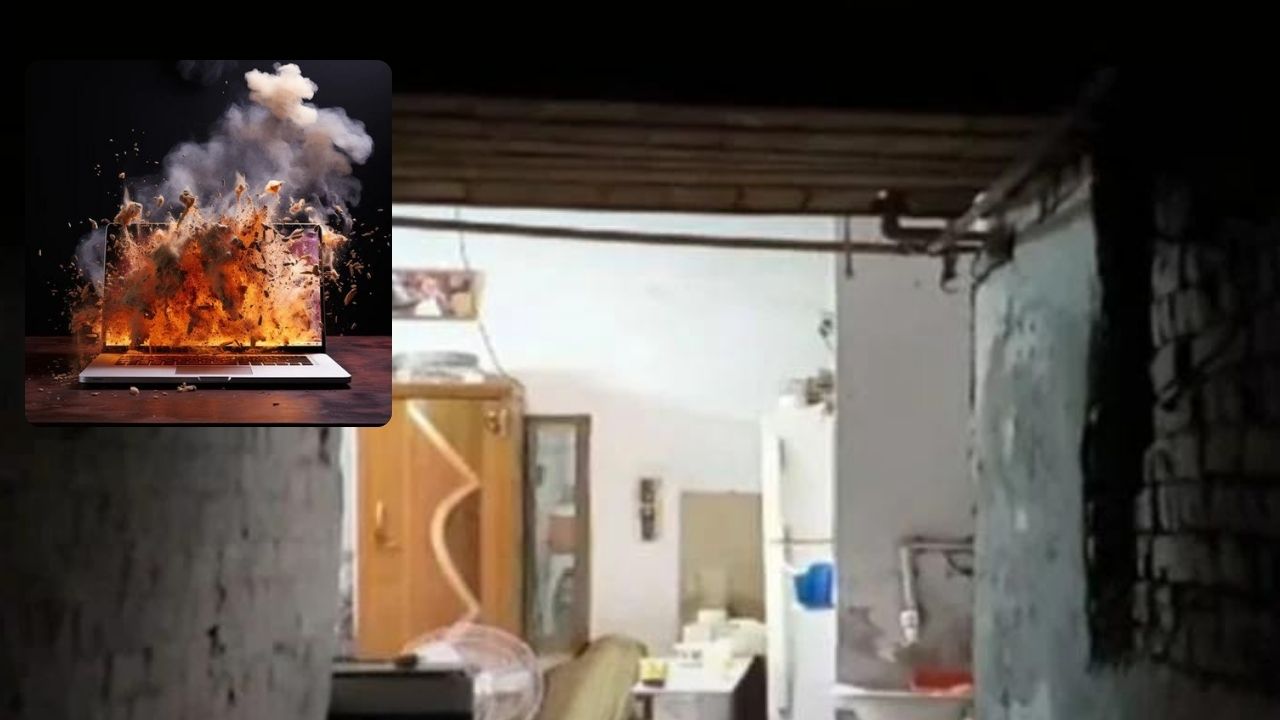 Two dead, seven injured in laptop battery fire