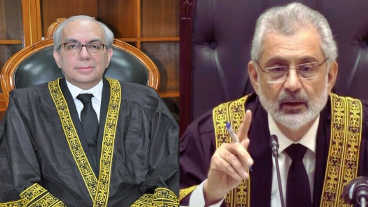 ‘Irresponsible statement’ Justice Munib Akhtar, CJP Isa trade verbal blows
