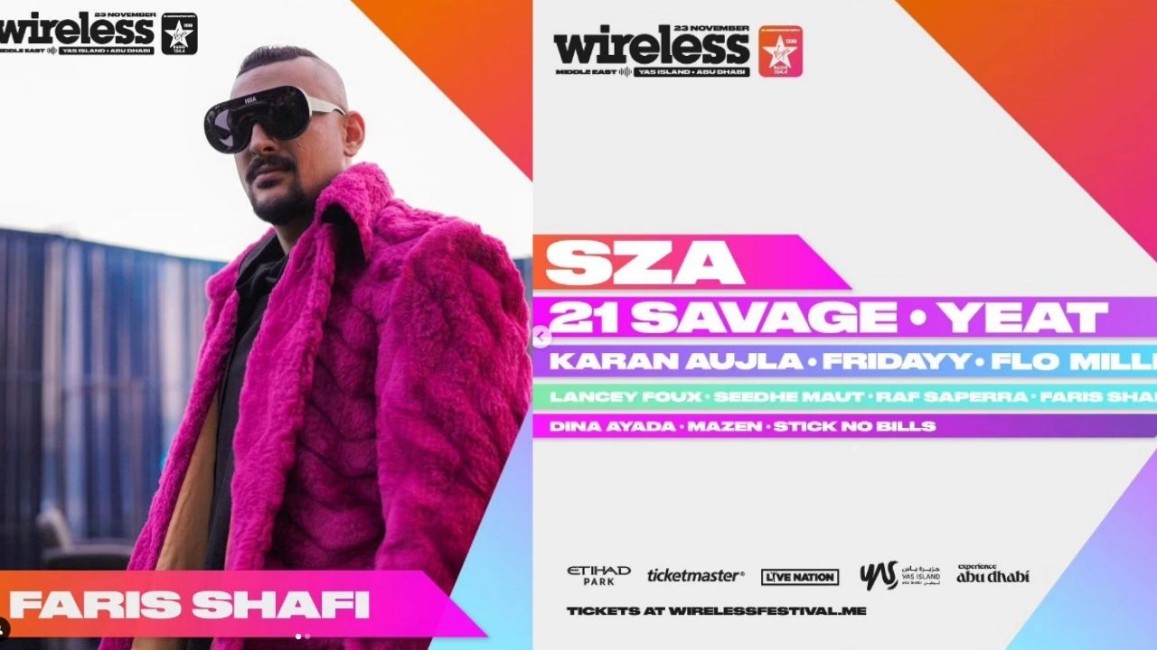 Faris Shafi to join with SZA, 21 Savage at Wireless Middle East festival 2024