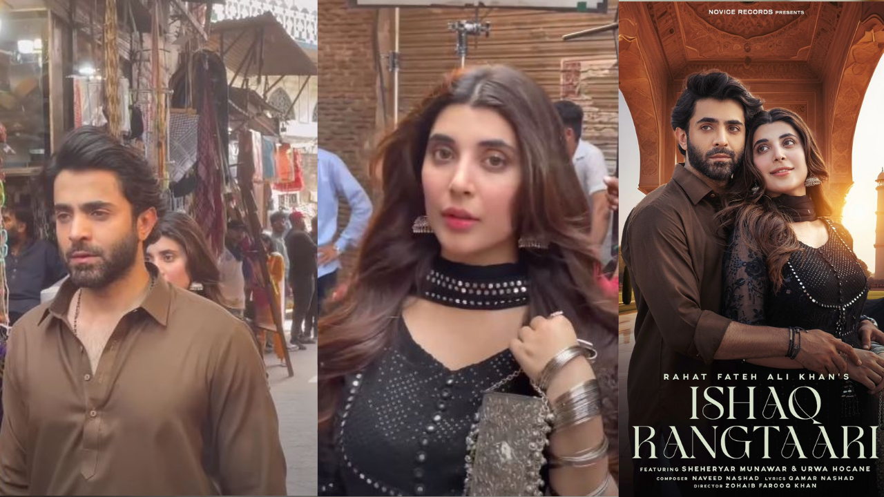 100 degrees hotness: Urwa Hocane, Sheheryar Munawar star in a new music video
