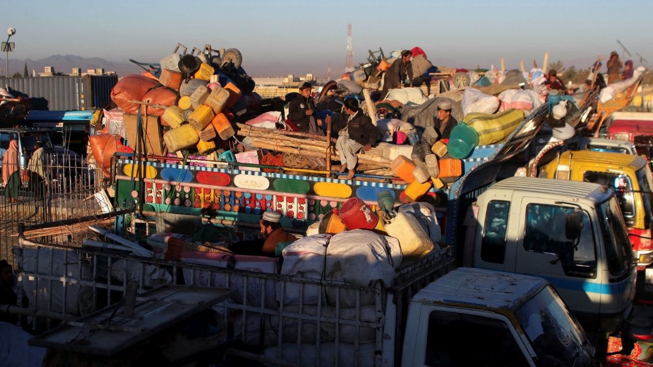 How many Afghans have left Pakistan till now?