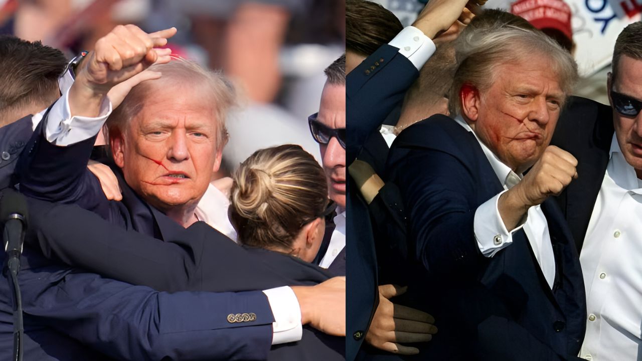 Trump shot at in assassination attempt