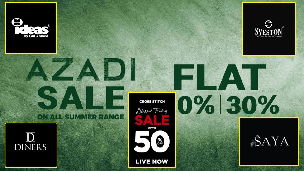 Azadi sale alert: Up to 50% off on stunning outfits and more