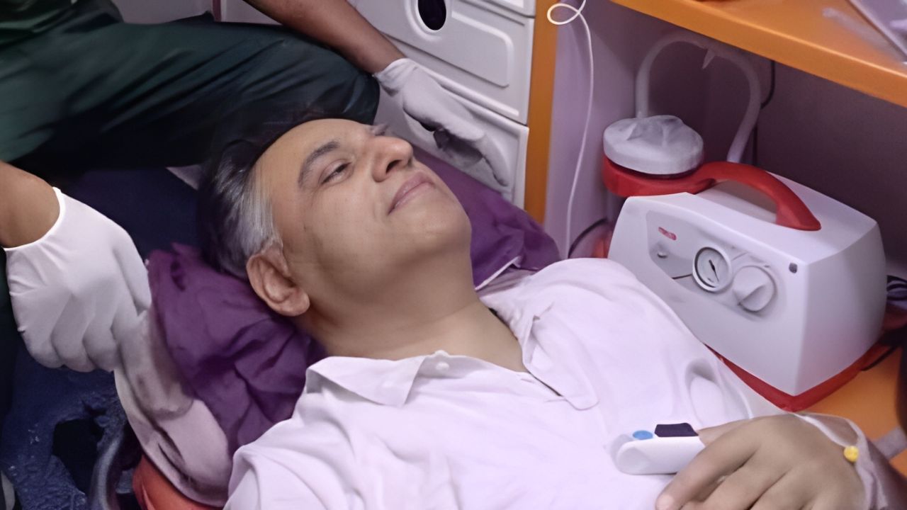 Asad Umar shifted to hospital after feeling chest pain in Court