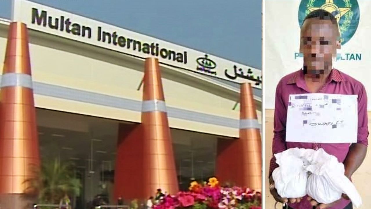 48 cocaine capsules found in African man’s stomach at Multan airport